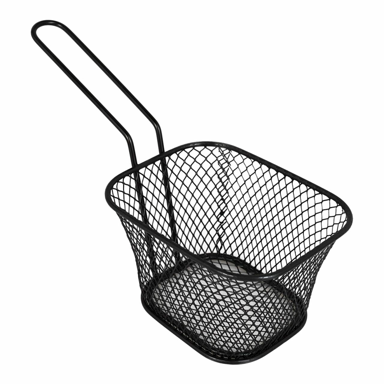 Фритюрница Домовой сервировочная дуршлаг нескользящие ножки чёрная