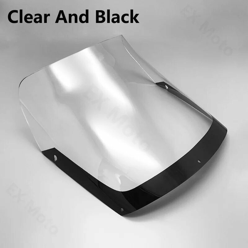 Лобовое стекло для ST1100 ST 1100 1992-2002 1993 1994 туристическое ветровое стекло ветровые дефлекторы козырек прозрачный Черный Clear And Black