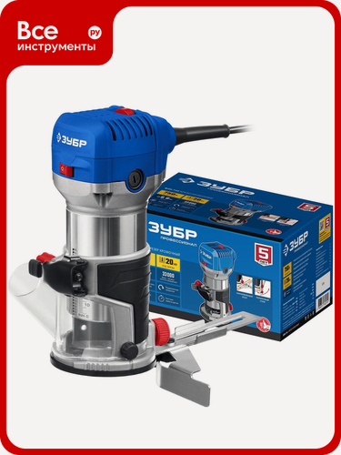 Изображение товара Фрезер кромочный ЗУБР Профессионал 750 вт ЗУБР ФПК-750, из дерева, со встроенным патрубком пылеотсоса