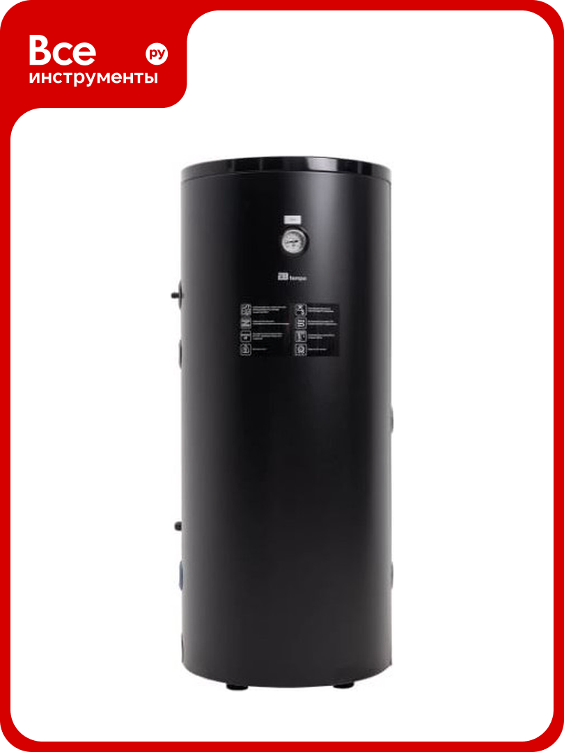 Бойлер косвенного нагрева Е8tempo ETS-200L черный ETS-200L BLACK