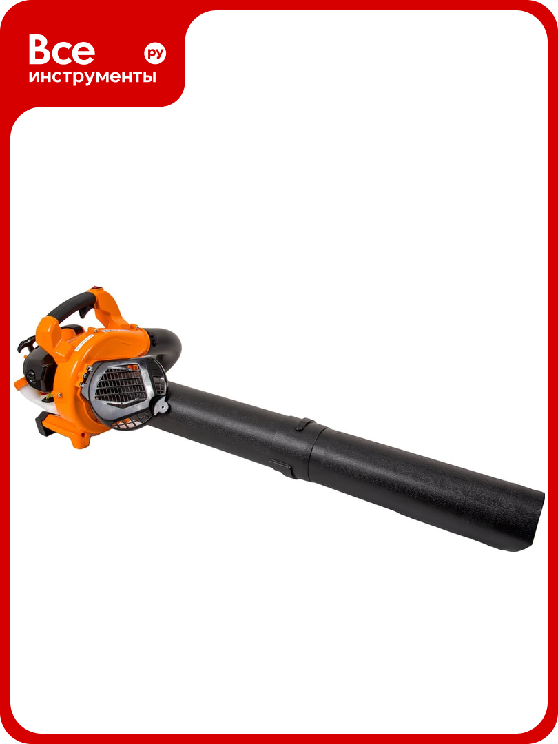 Бензиновая воздуходувка 081 кВт обдув измельчение всасывание мешок 55л Gigant LU-04