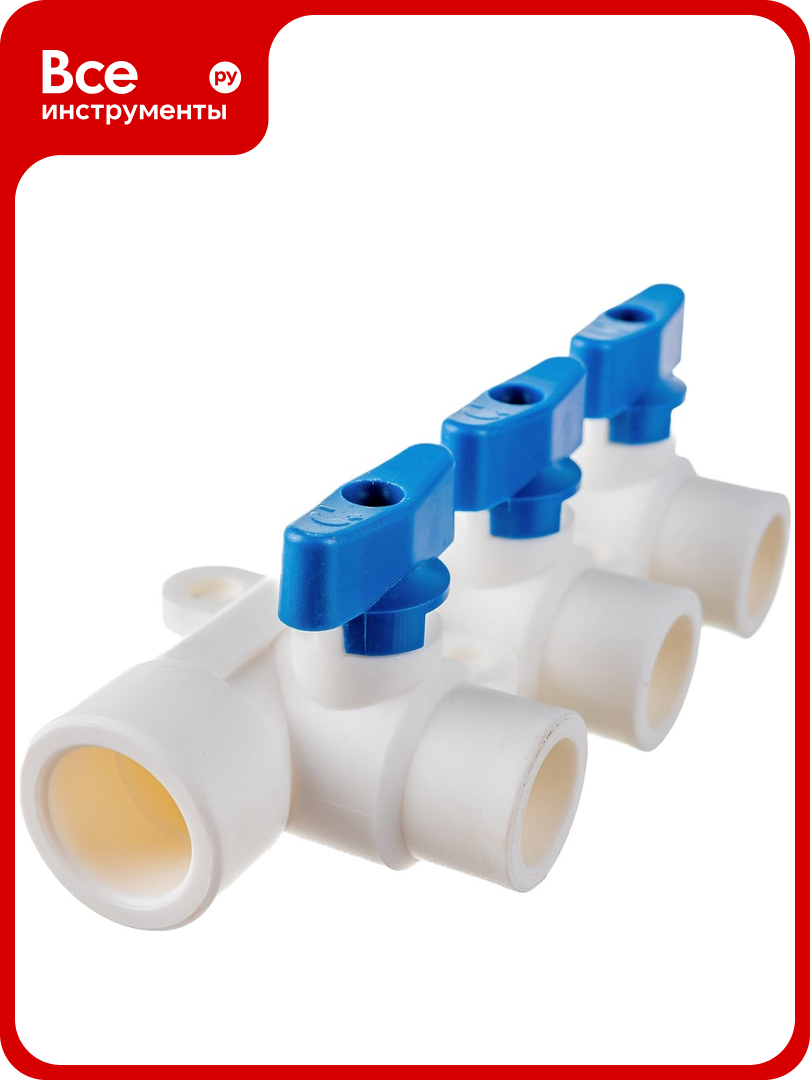 Коллектор TEBO PPR 25x20x3 выхода 030091252