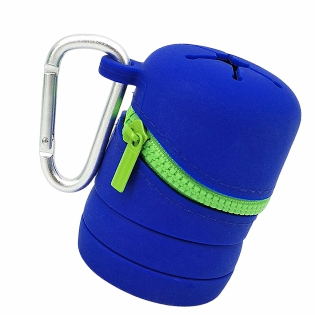 Набор для рыбалки Складной мусороуловитель для ловли нахлыстом-синий