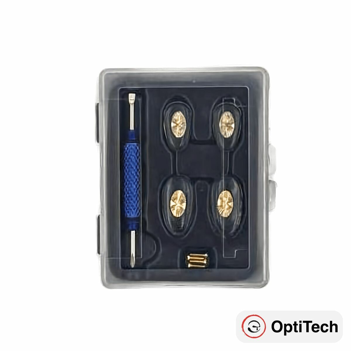 Набор для ремонта очков OptiTech, золотистый
