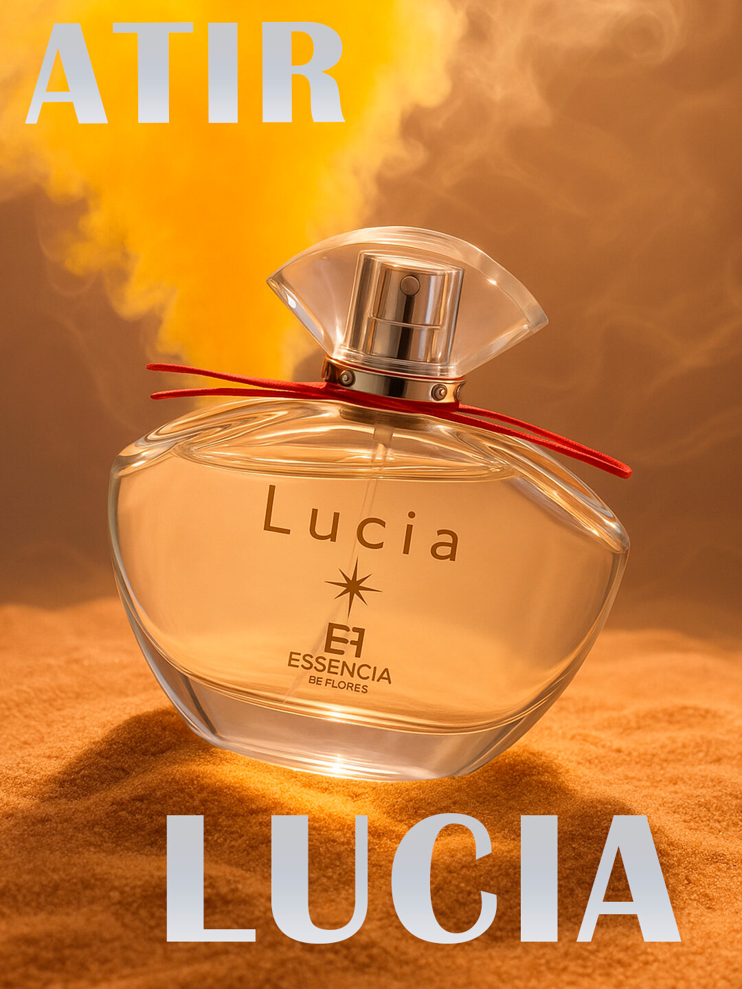 Парфюмерная вода Savdo "Lucia", женская, восточная, аромат цитрус+жасмин+сахар, флакон 50мл