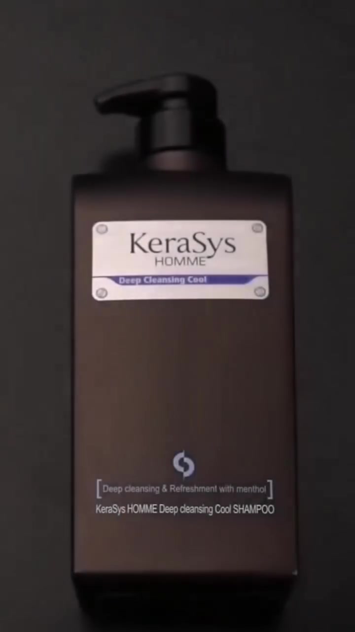Шампунь Kerasys Deep Cleansing Cool, освежающий, для мужчин, 600 мл — фото 1