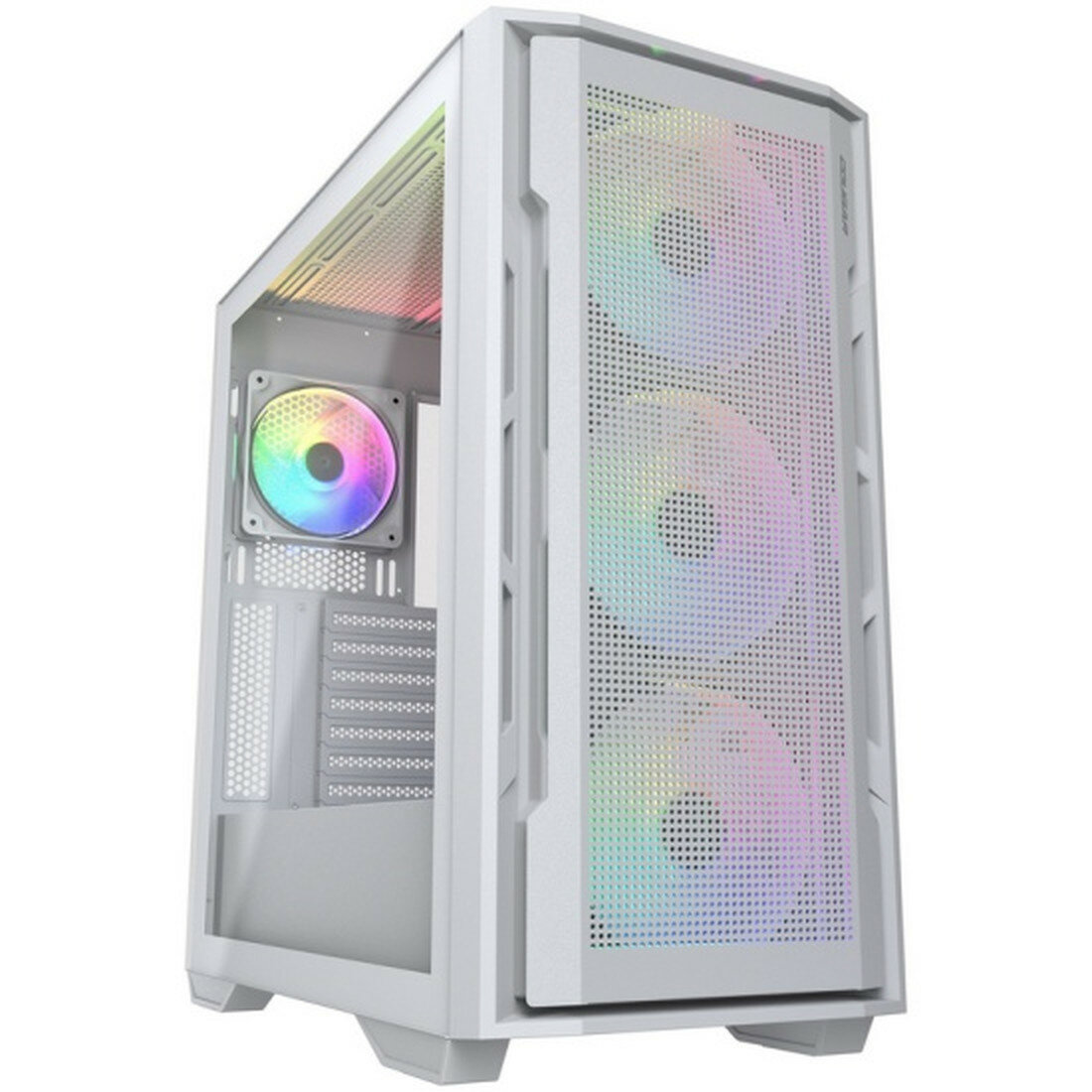 Корпус Cougar Uniface X RGB, для ПК, белый