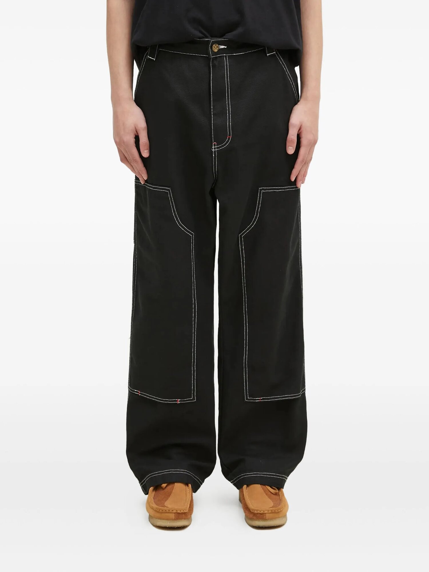 Джинсы широкие 