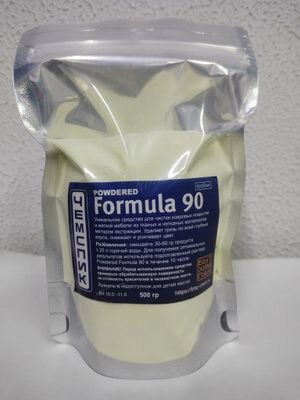 Чемспик Powdered Formula 90 - Основное средство для чистки ковровых покрытий и мягкой мебели, 0,5 кг