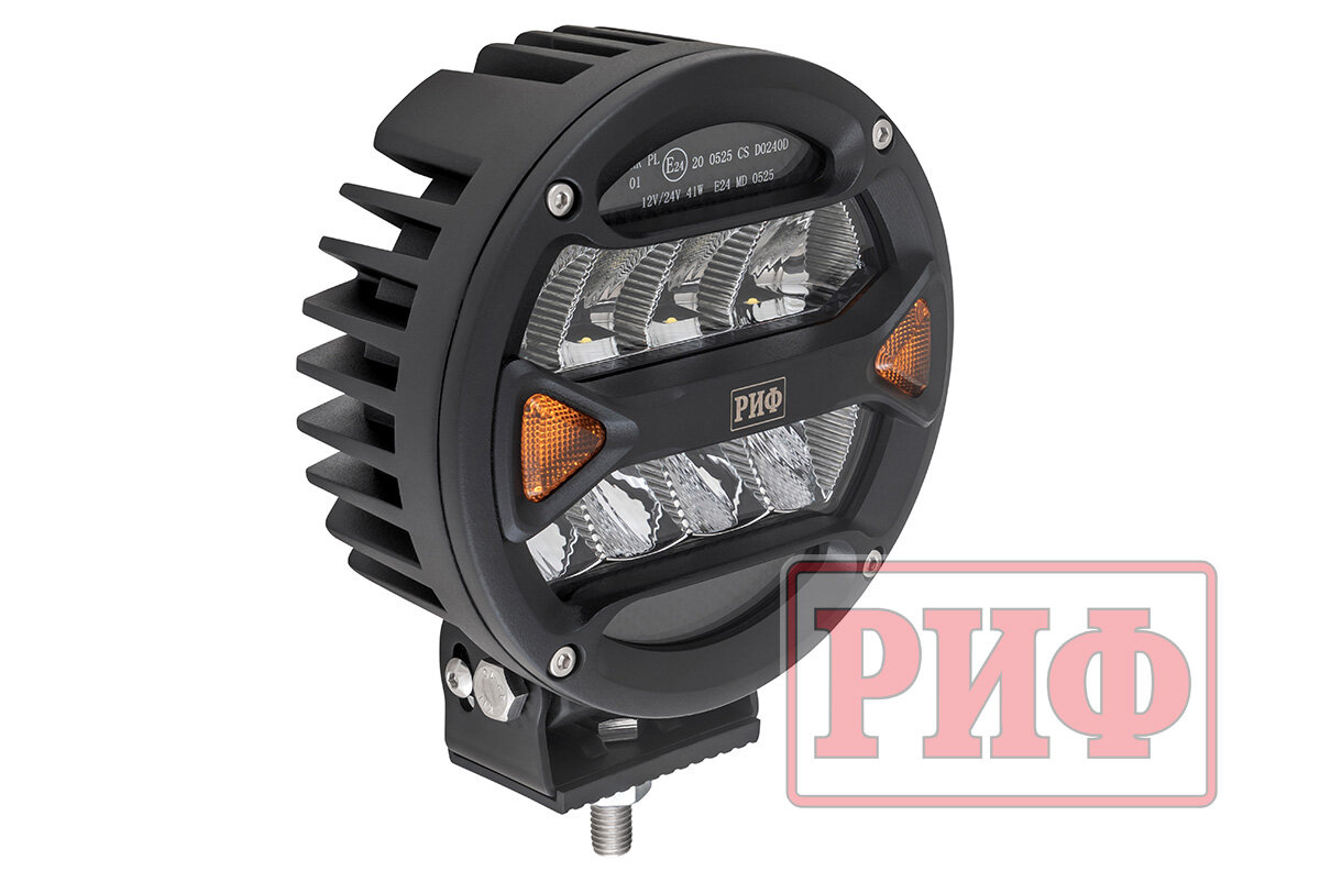 Светодиодная фара водительского света РИФ 146 мм 40W LED
