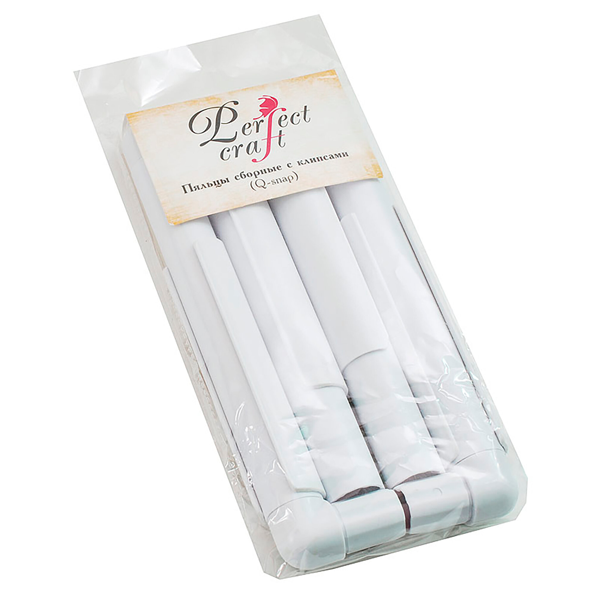 Пяльцы для вышивания сборные с клипсами Perfect Craft BQ-25 / Размер 27.9х27.9 см. (Q-snap)