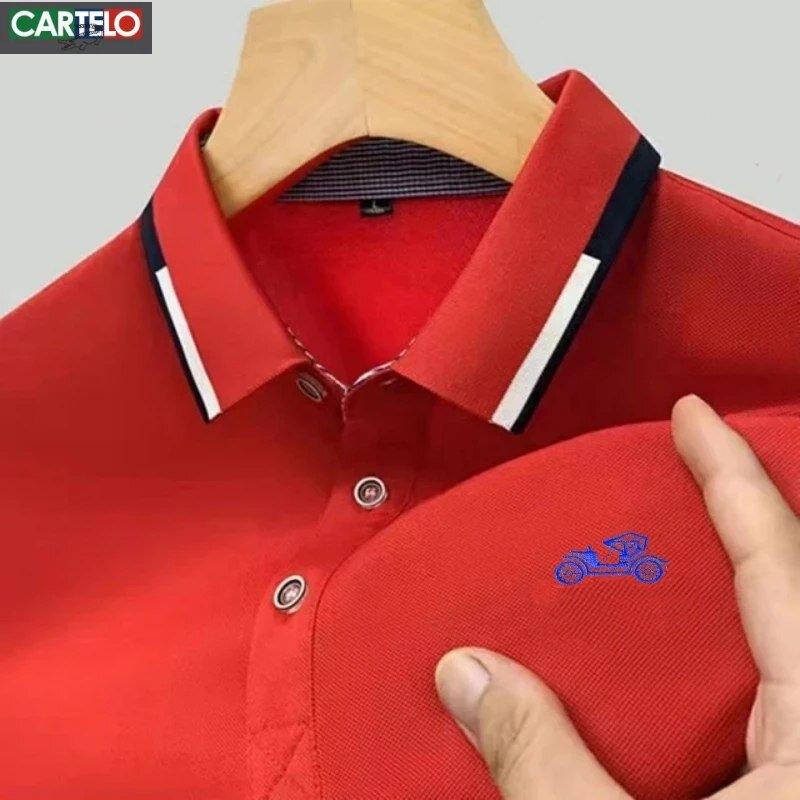 Поло CARTELO, размер 50, красный, Red