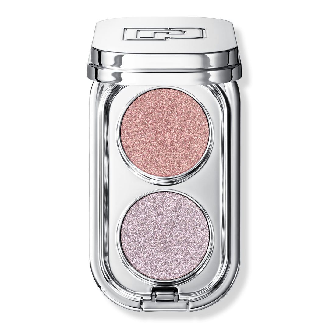 Rabanne Mini Eyeshadow Palette Duo — мини-палетка теней с мультифинишами и высокой пигментацией - Les Opposes S'attirent