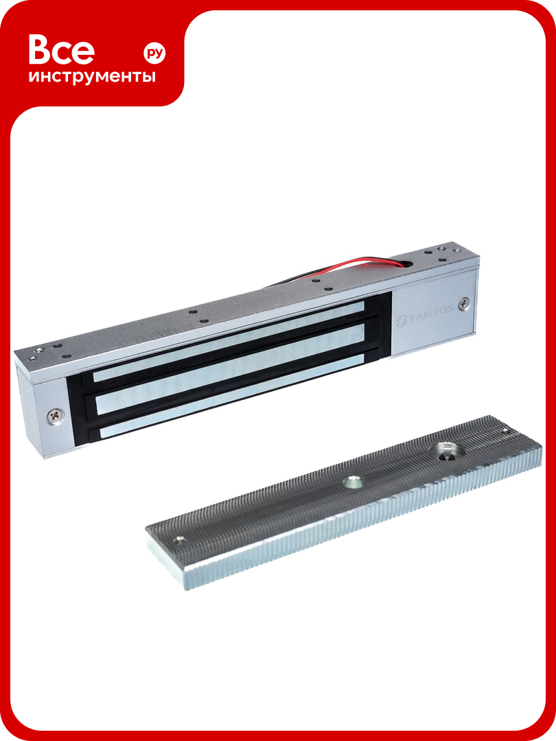 Электромагнитный замок Tantos TS-ML300 с усилием удержания 300 кг 00-00017700