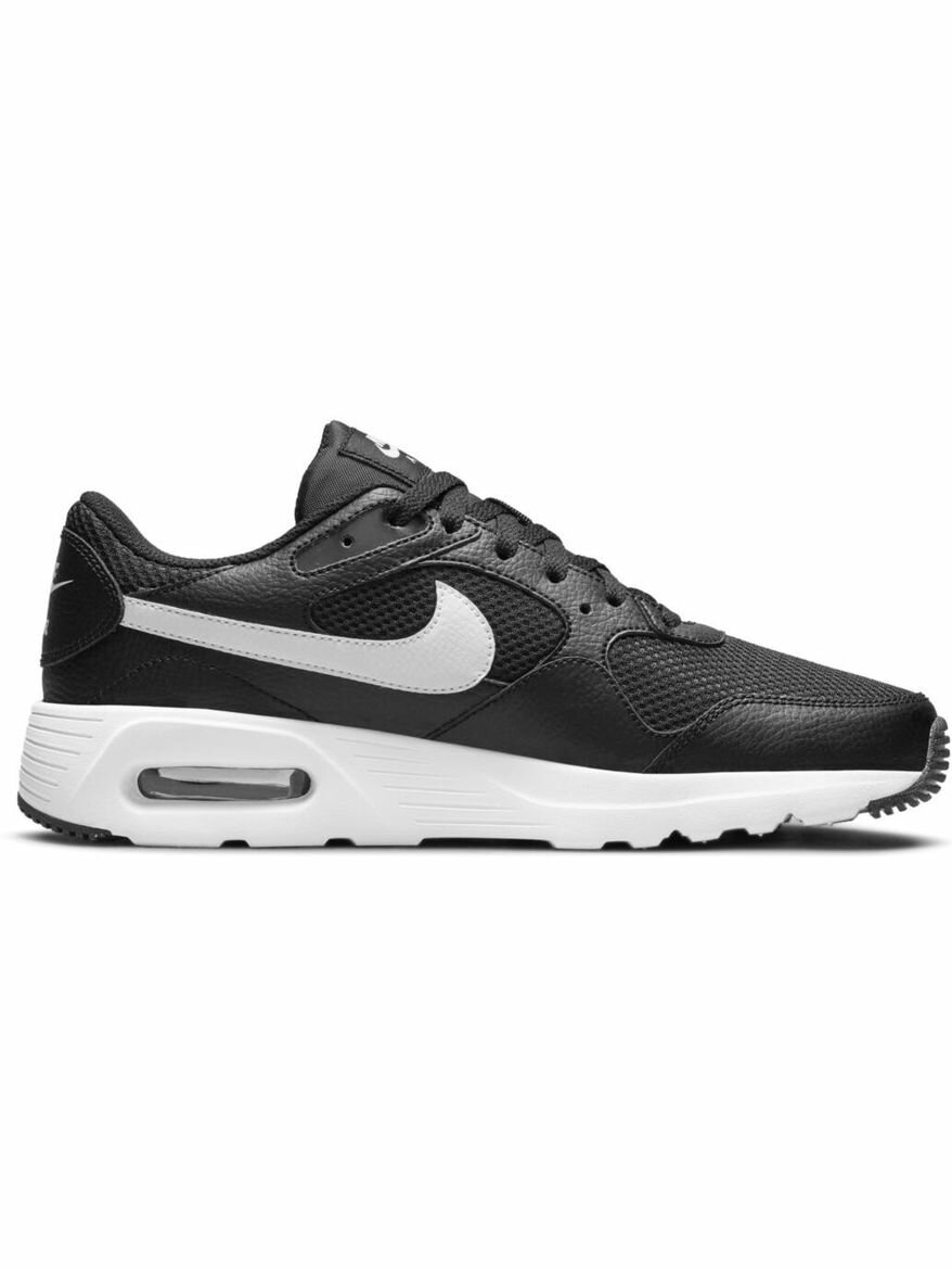 Кроссовки NIKE Air Max SC, полнота F, размер 8,5 US, черный/белый — фото 1