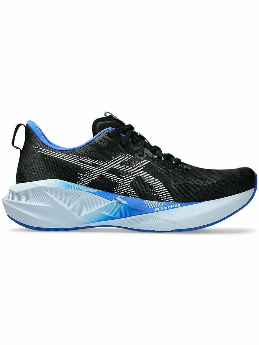 Кроссовки ASICS NOVABLAST 5, полнота F, размер 9,5 US, синий/черный