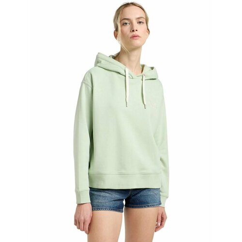 фото Худи lee women essential hoodie, размер xs, , зеленый