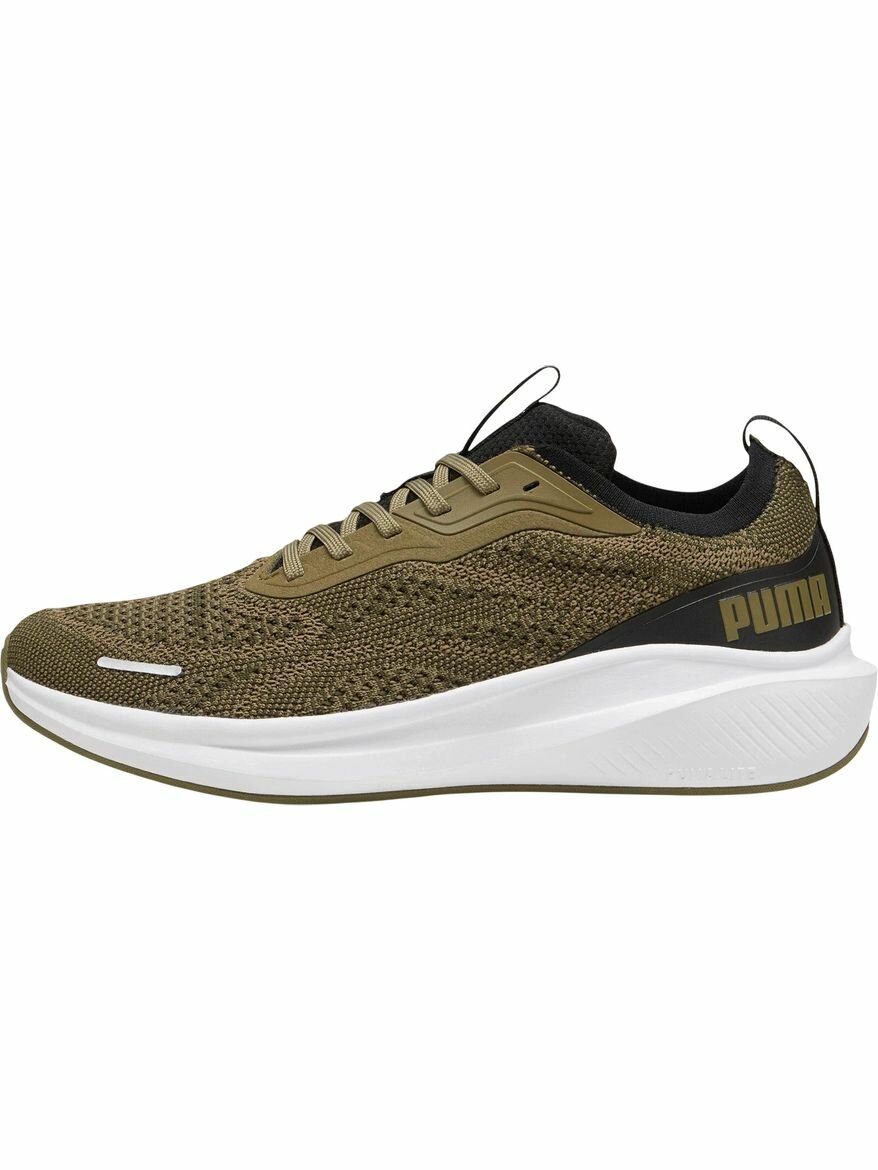Кроссовки PUMA Skyrocket Lite Engineered, полнота F, размер 9 UK, зеленый — фото 1