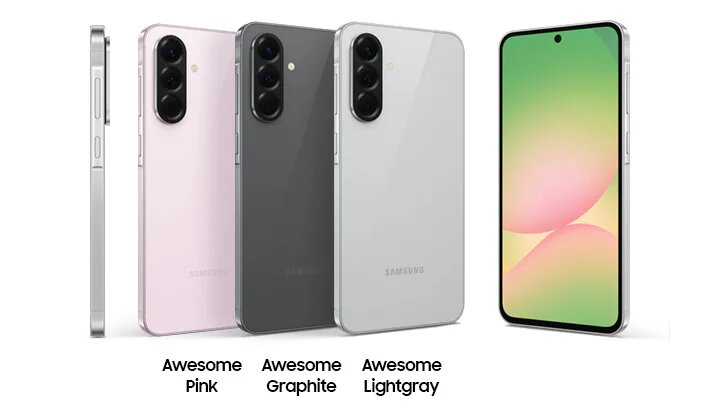 Смартфон Samsung Galaxy A56 5G, 8GB/256GB, Super AMOLED 6.7", 120Hz — фото 1