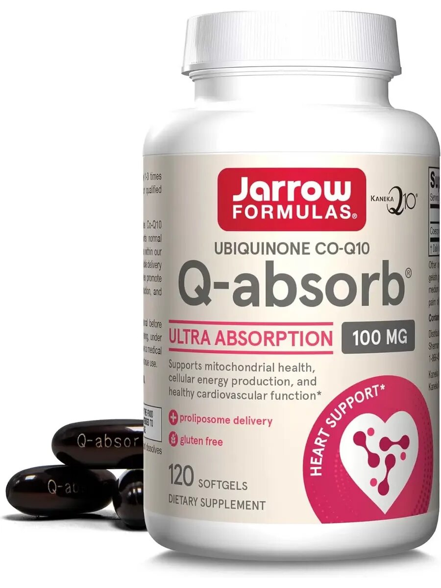Q-Absorb Co-Q10 60 SFTGELS