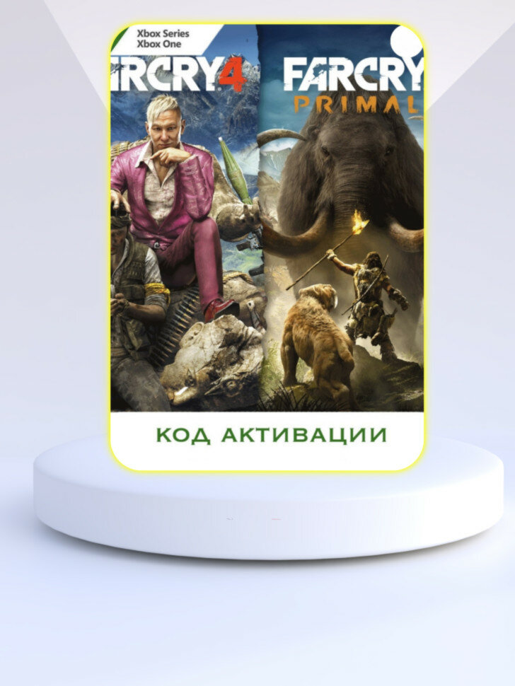 Игра Far Cry 4 + Far Cry Primal Bundle Edition Xbox (Цифровая версия, регион активации - Аргентина)