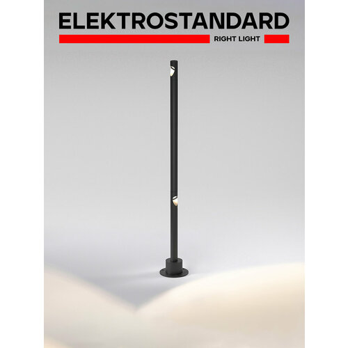 фото Уличный / ландшафтный светодиодный светильник elektrostandard latent 35174/f, поворотный, 8 вт, 3000k цвет черный, ip65