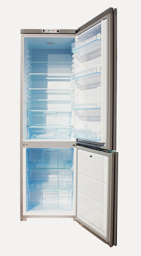 Изображение товара Холодильник двухкамерный орск 175 MI Glass, перевешиваемые дверцы, морозильная камера снизу