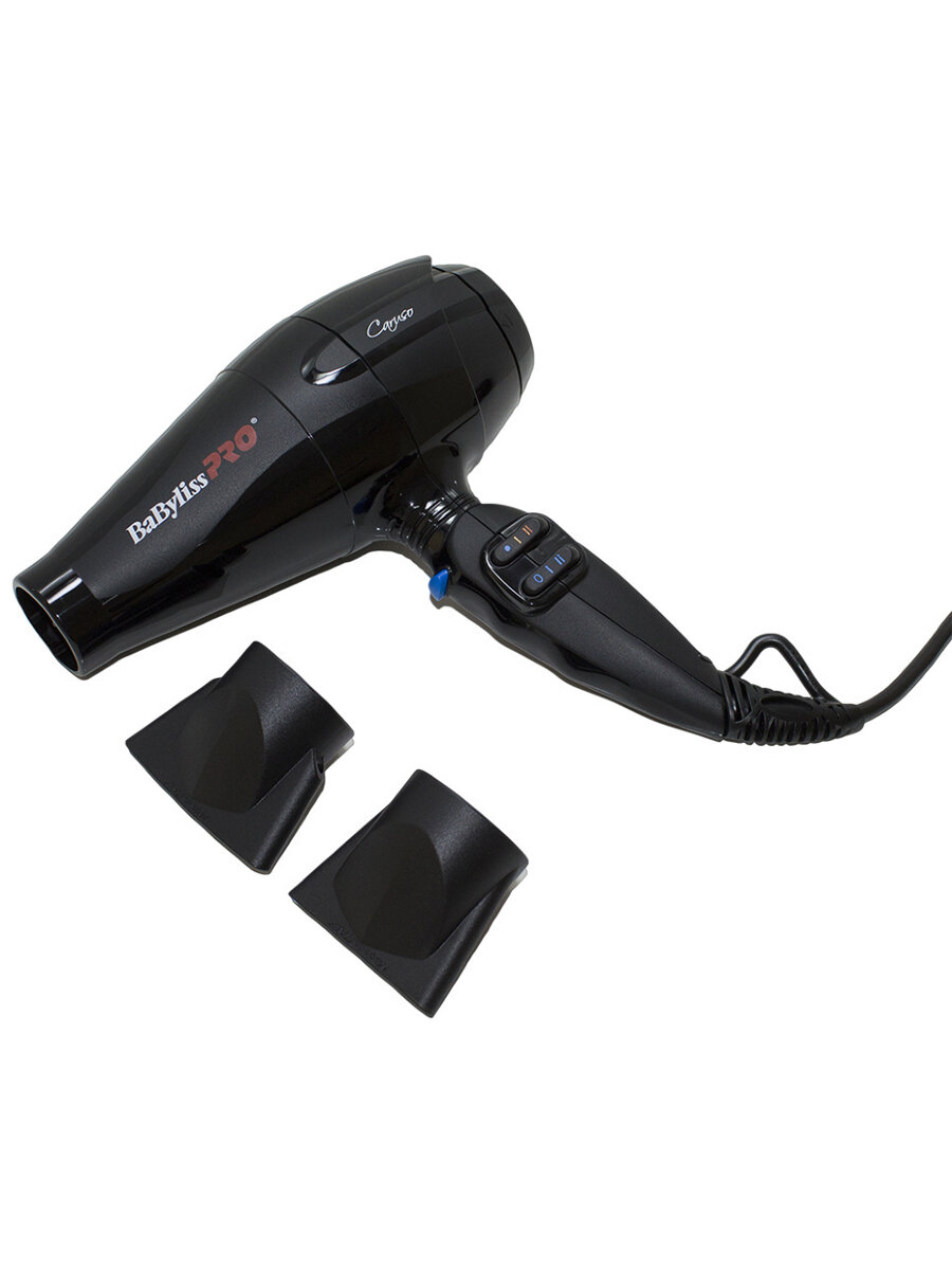 Фен BaByliss PRO CARUSO 2400вт черный