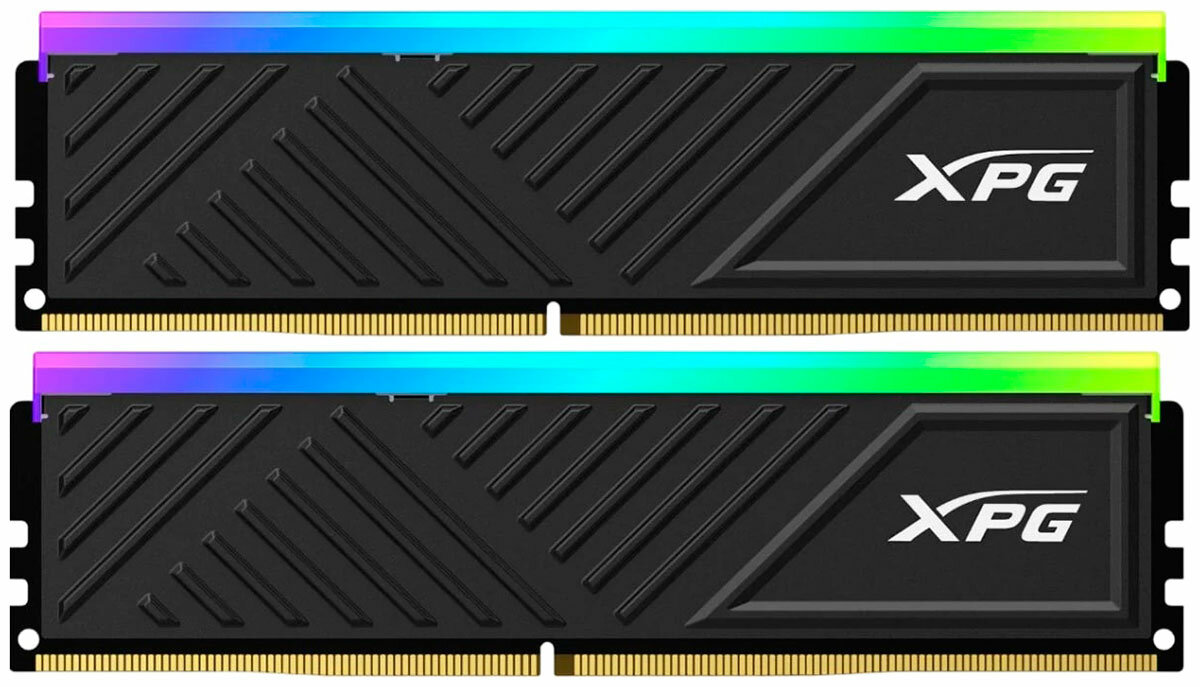 Оперативная память Adata DDR4 SPECTRIX D35G RGB 32GB (2х16GB) 3600MHz (AX4U360016G18I-DTBKD35G)