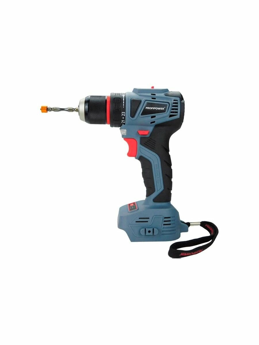 Шуруповерт аккумуляторный бесщеточный ProfiPower MKBL-18B (40 Нм, 2 скорости, 08-10мм) (без АКБ и ЗУ)