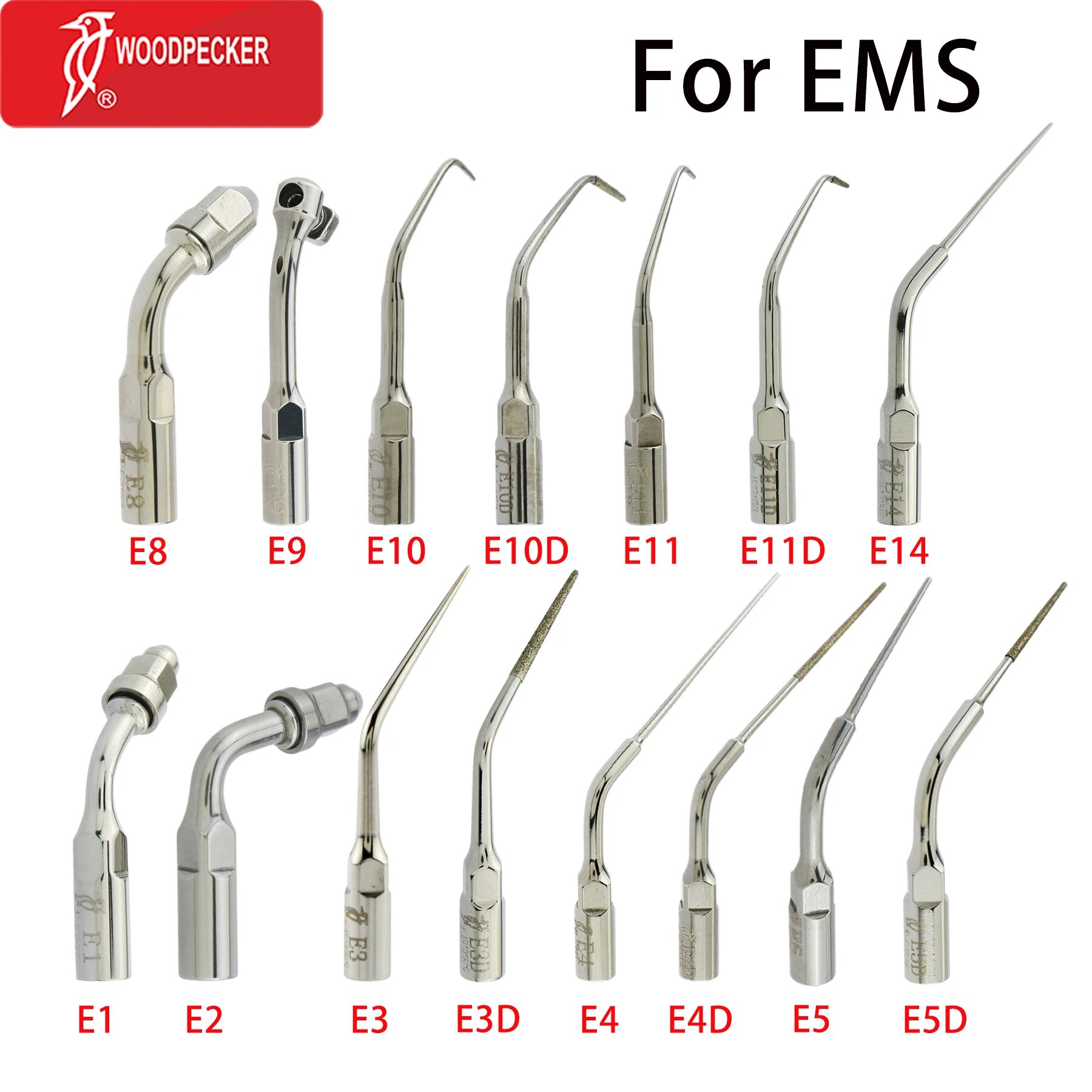 Насадка Woodpecker E8 для EMS, 1 шт — фото 1