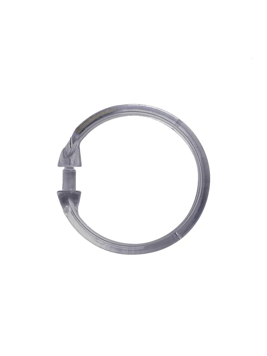 Кольца для штор Lokee black 12 шт серые