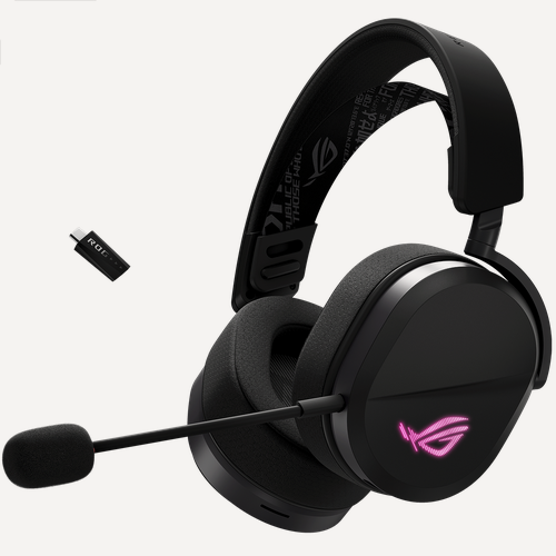 Изображение товара Наушники беспроводные ASUS A501 ROG PELTA, проводные/беспроводные, Черный (90YH0410-BHUA00)