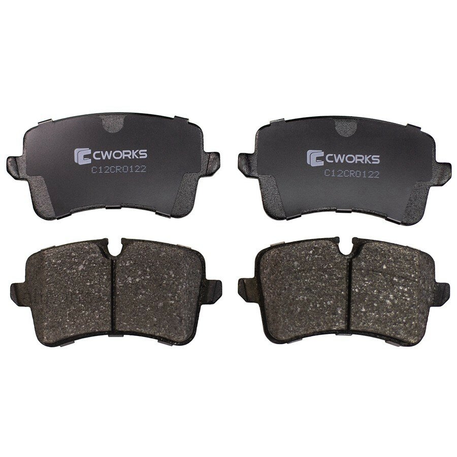 CWORKS C12CR0122 Колодки тормозные задние VAG