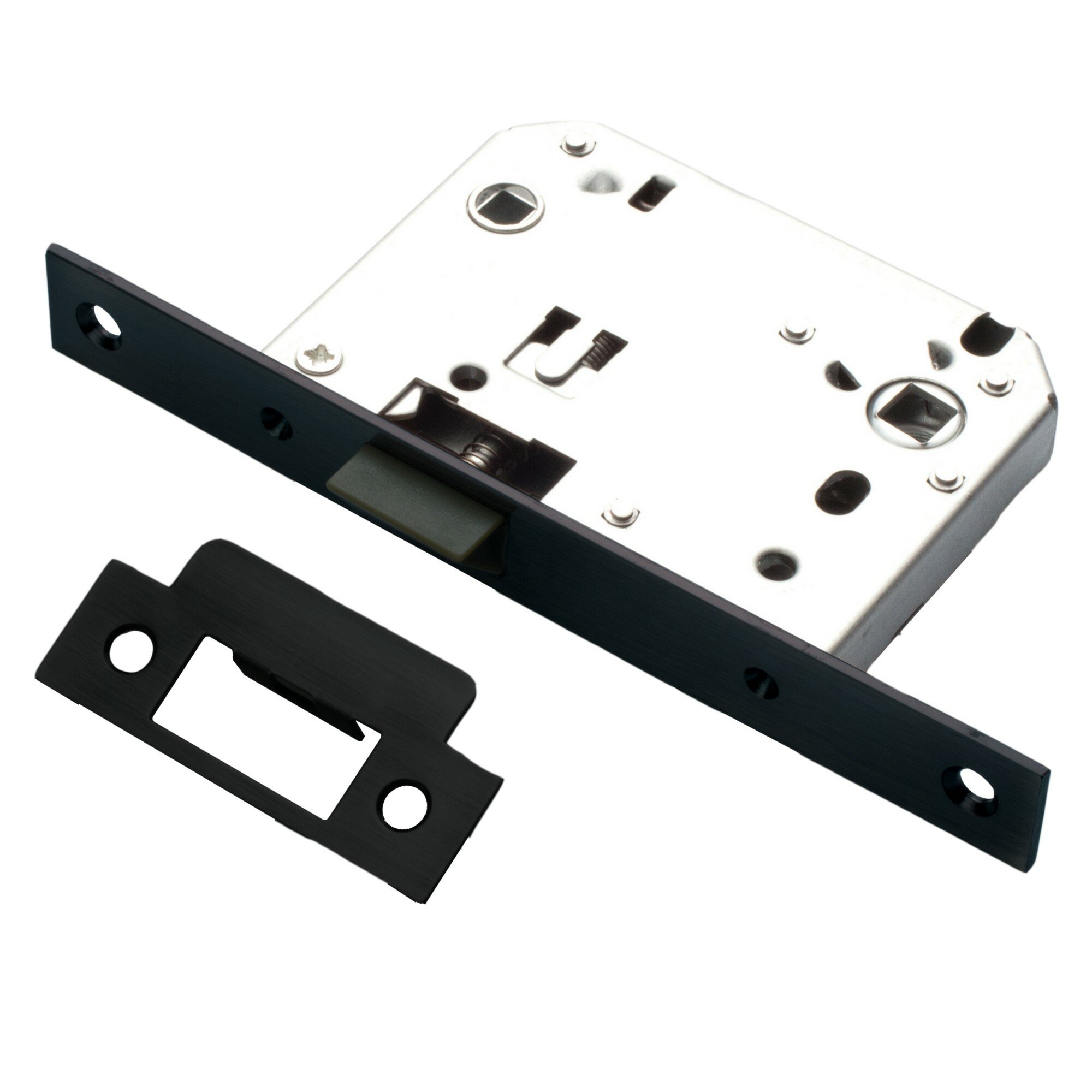 PUERTO Защелка сантехническая пластиковый язычок черный B2B LB 2070 plastic Black