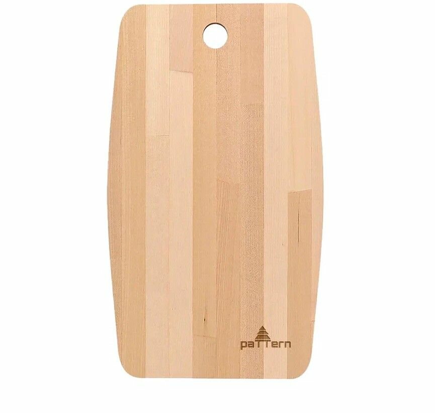 Доска разделочная Pattern 22х35х12 см прямоугольная берёза