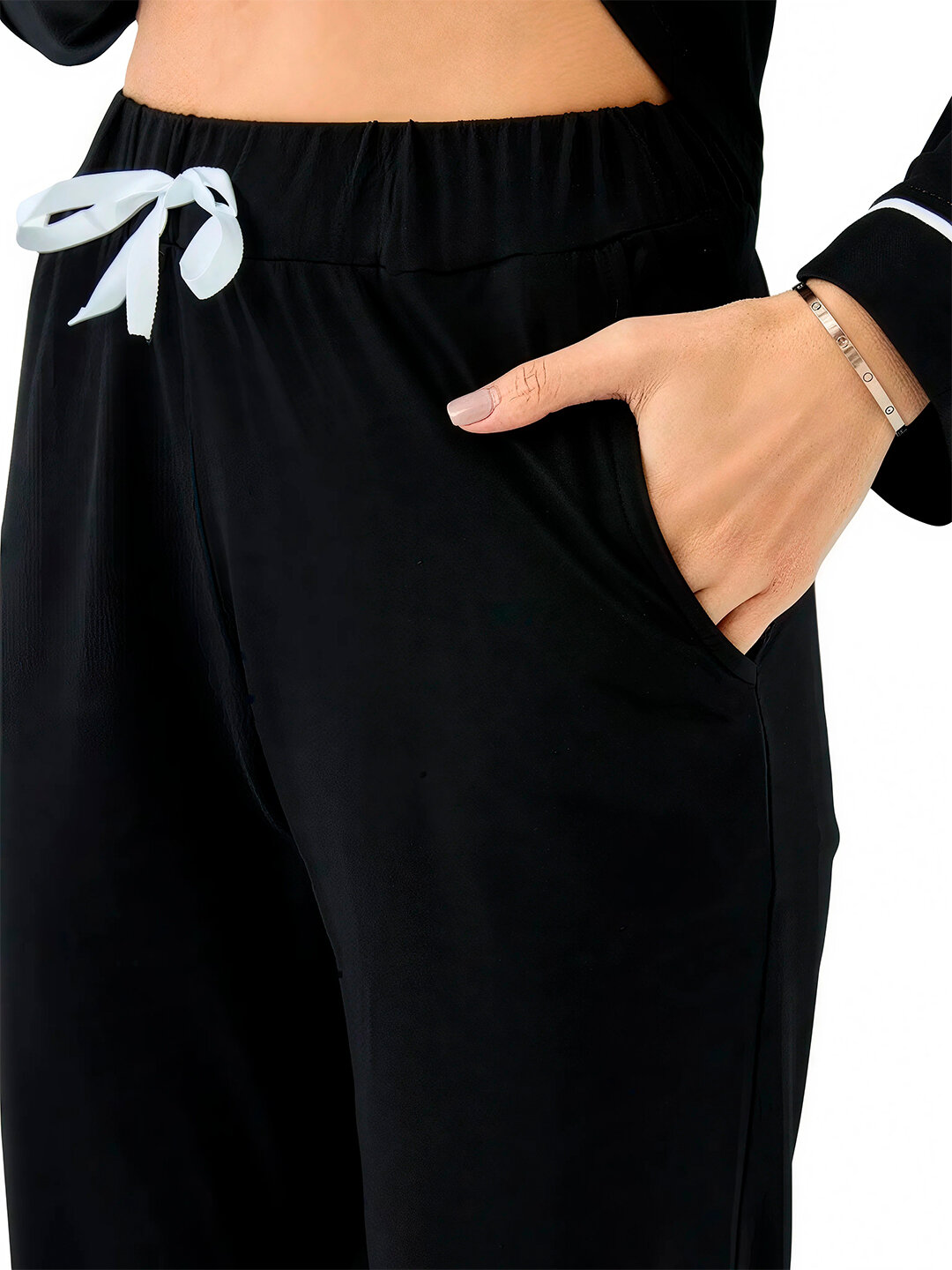 Пижама , размер 50, черный — фото 1