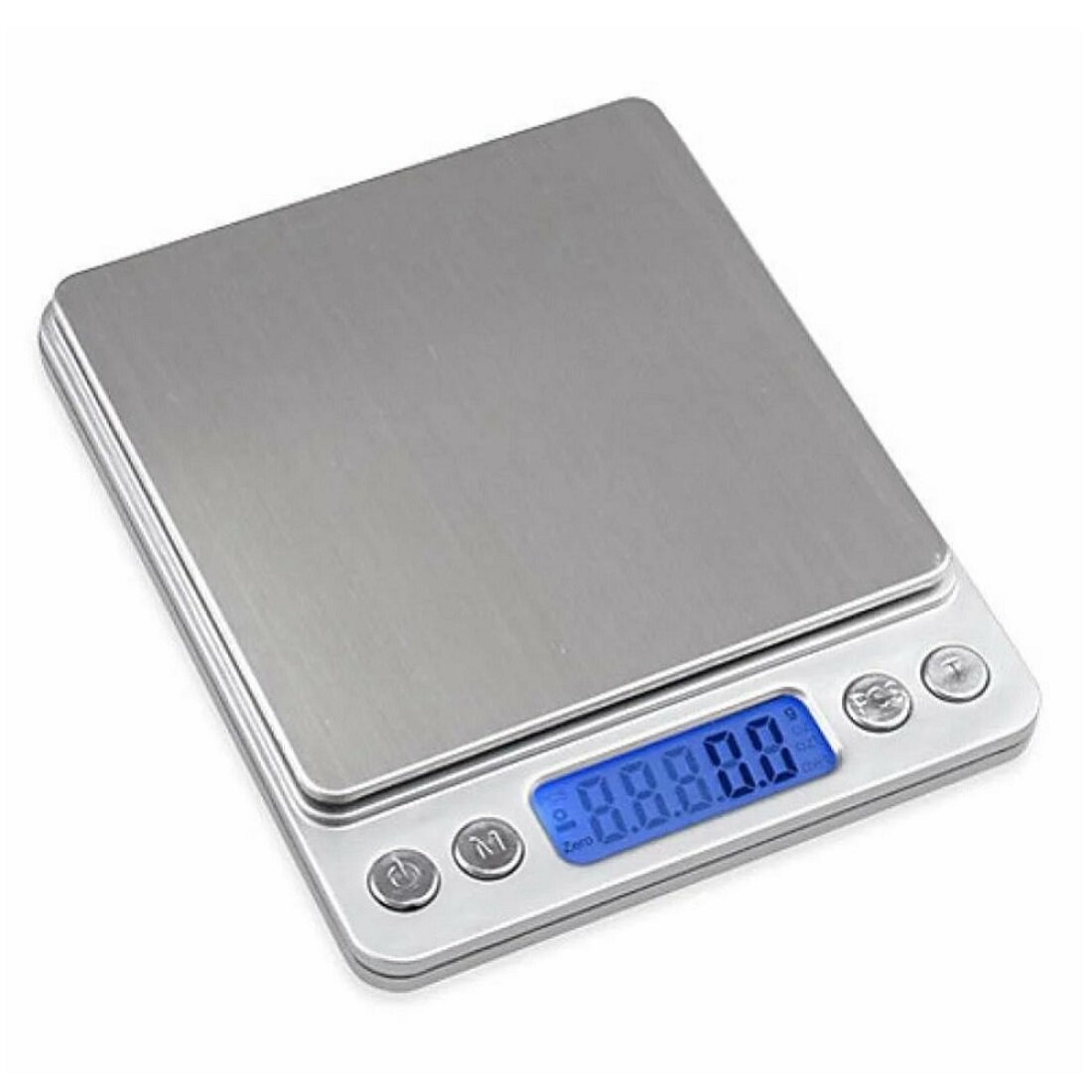 Электронные кухонные весы ISA SP-01, 2000г/0,1г, серебристый