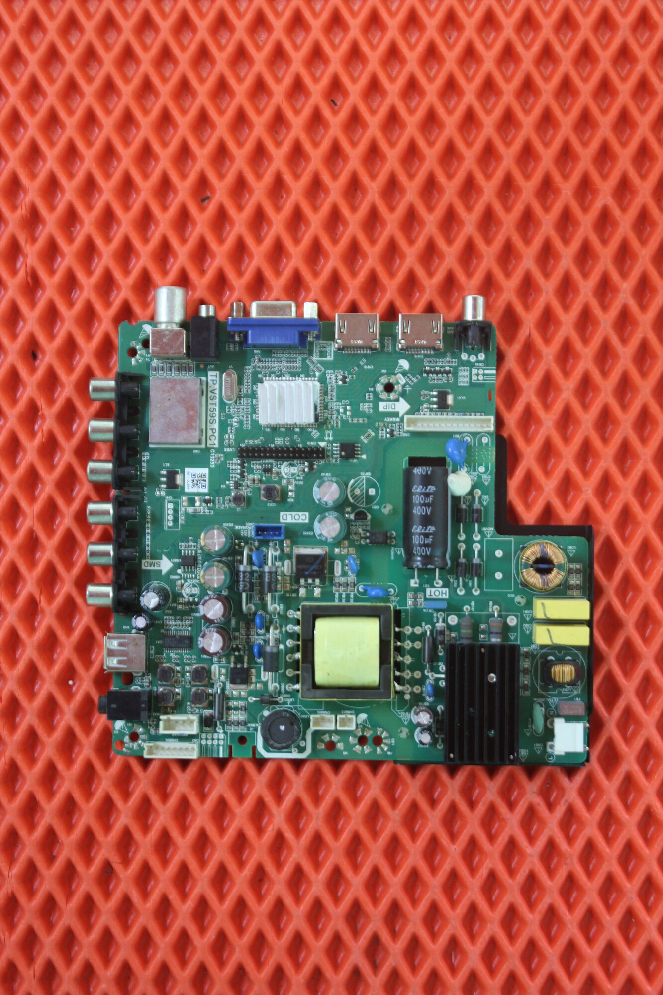 Основная плата (MAIN) TP. VST59S. PC1 для телевизора TELEFUNKEN TF-LED32S26 в надёжной упаковке