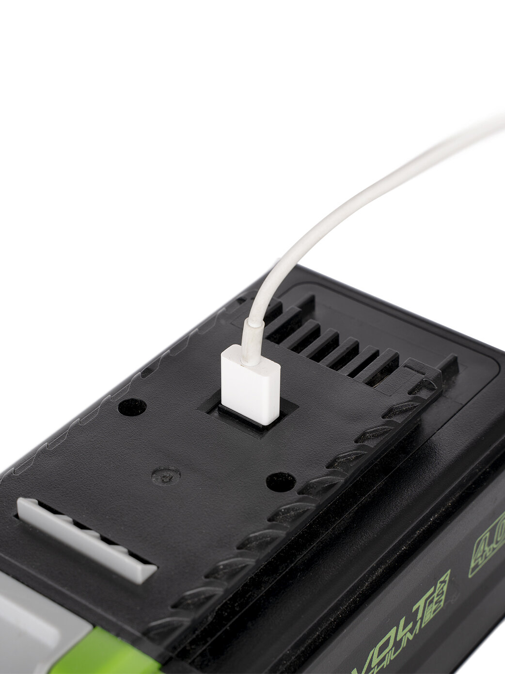 Аккумулятор с USB разъемом 40V, 4 Ач, слайдер — фото 1