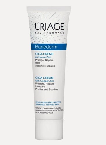 Изображение товара Восстанавливающий цика-крем Uriage Bariederm с Cu-Zn, 100 мл