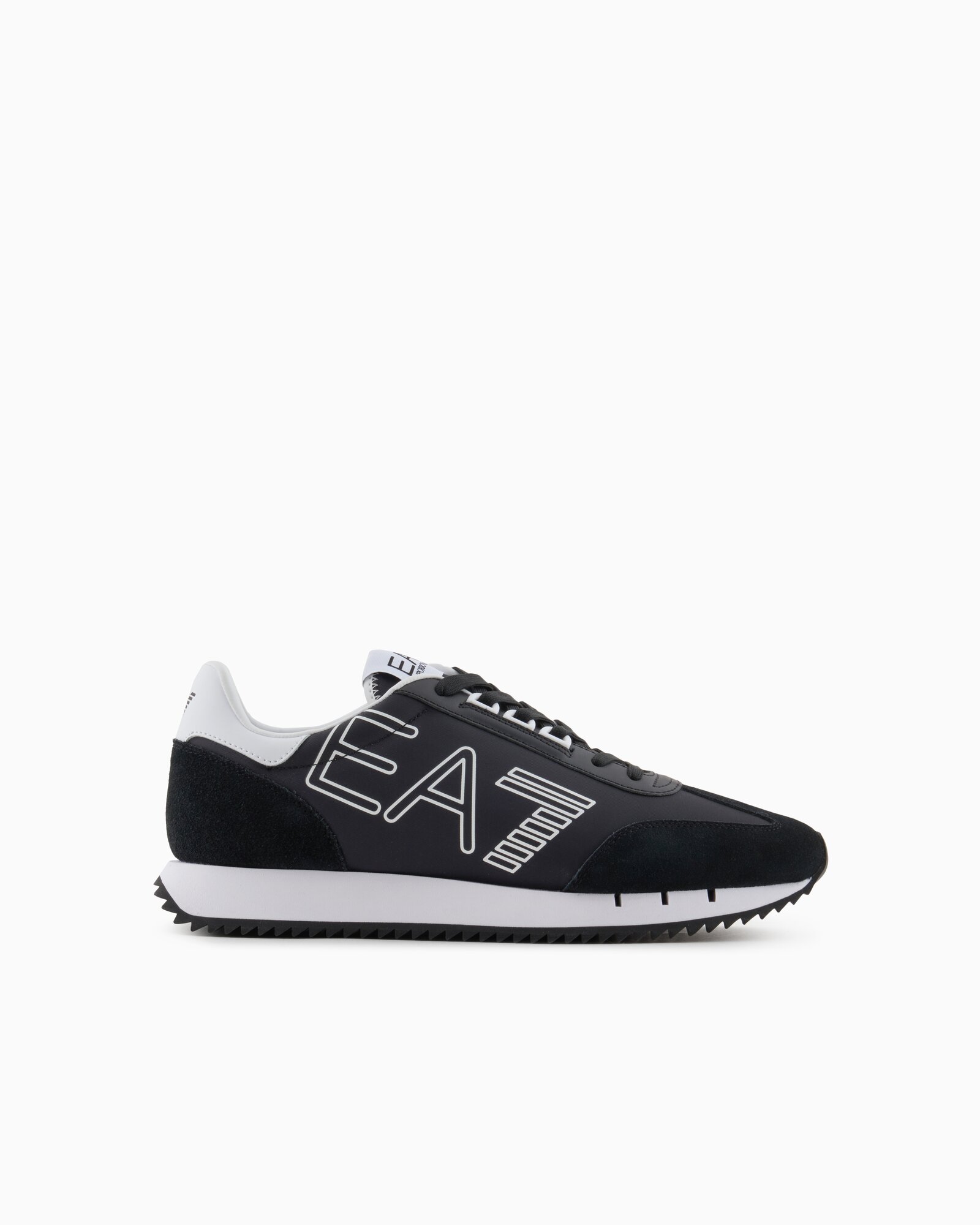 Кроссовки EA7 EMPORIO ARMANI, размер 10.5, черный, белый