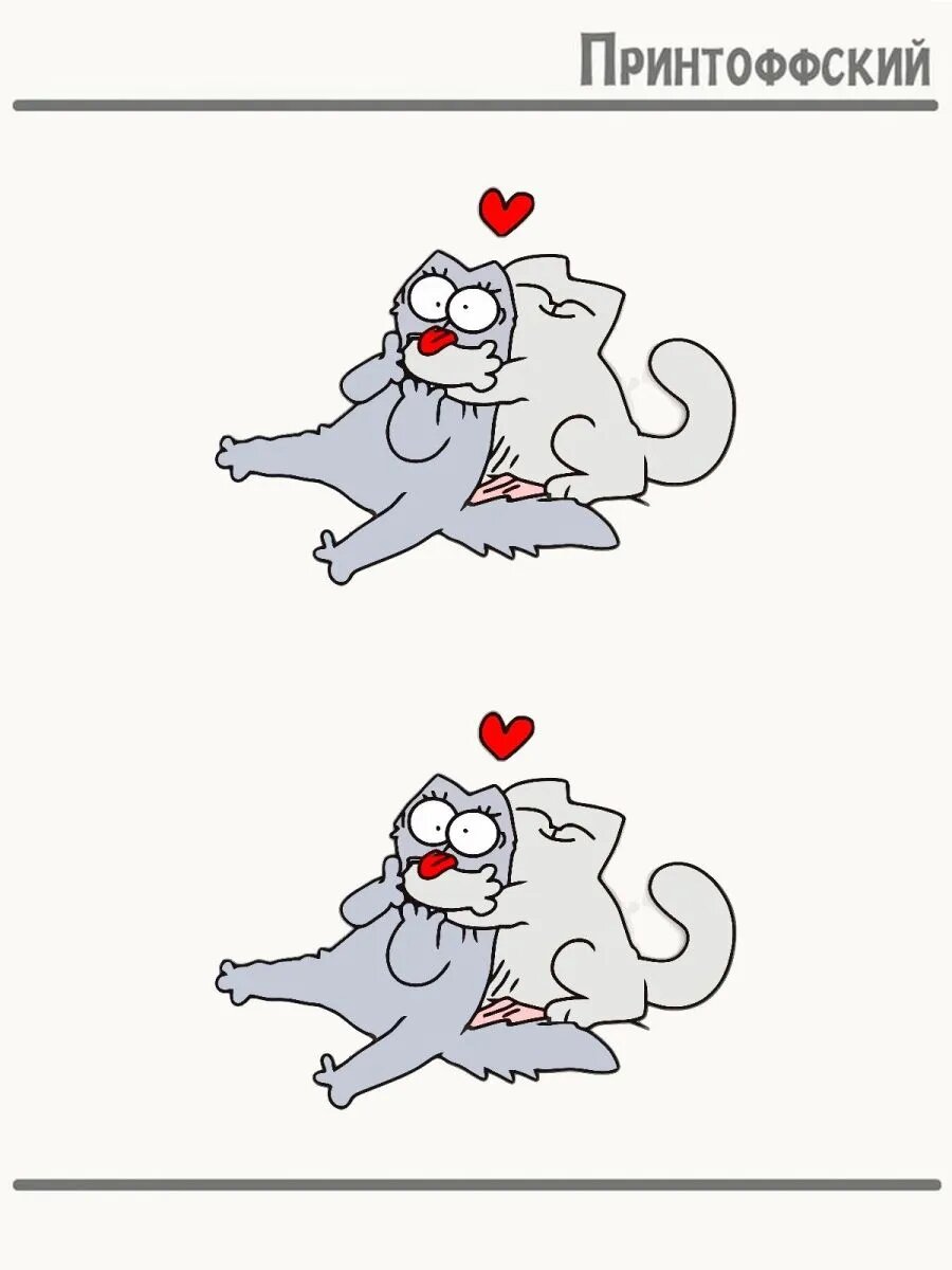 2-е (Две) Термонаклейки кот