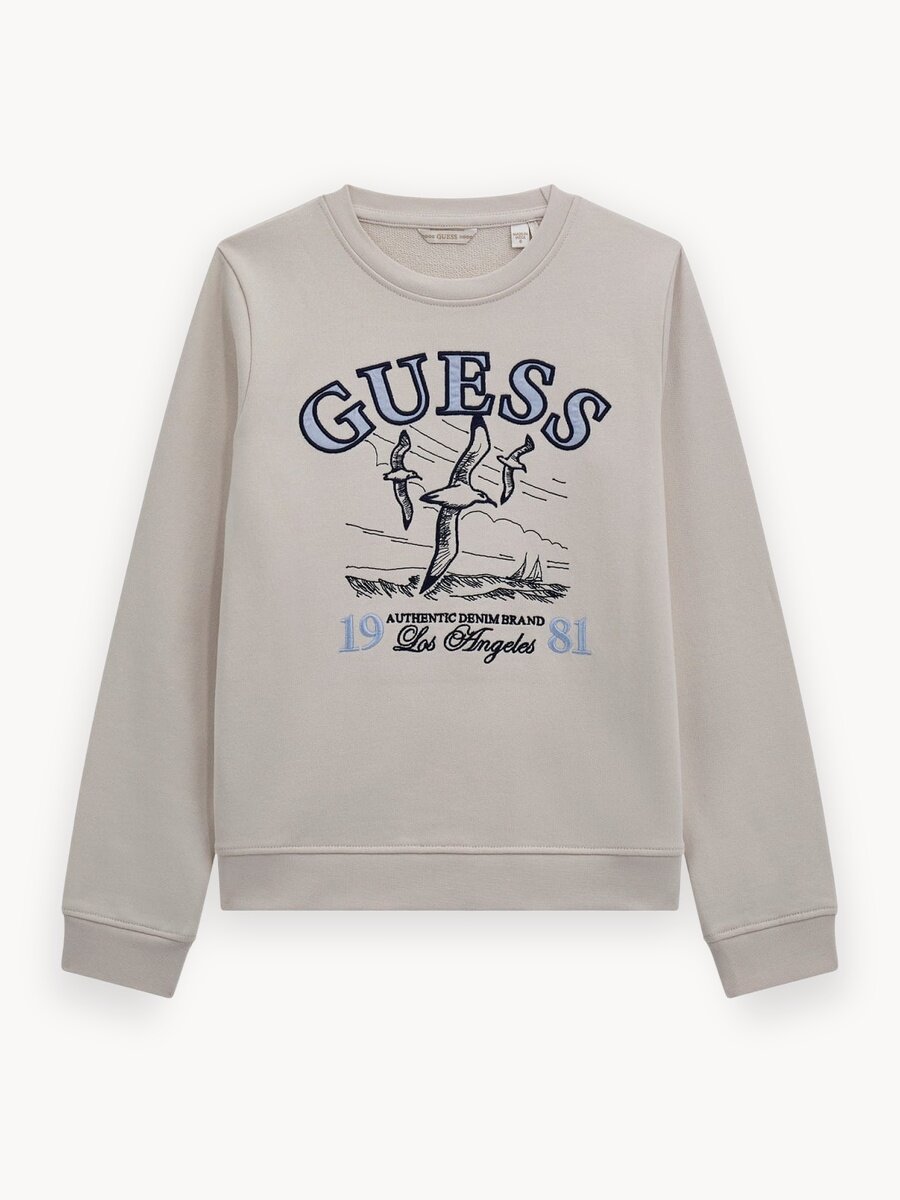 Свитшот GUESS LS ACTIVE TOP, размер 7 лет, белый