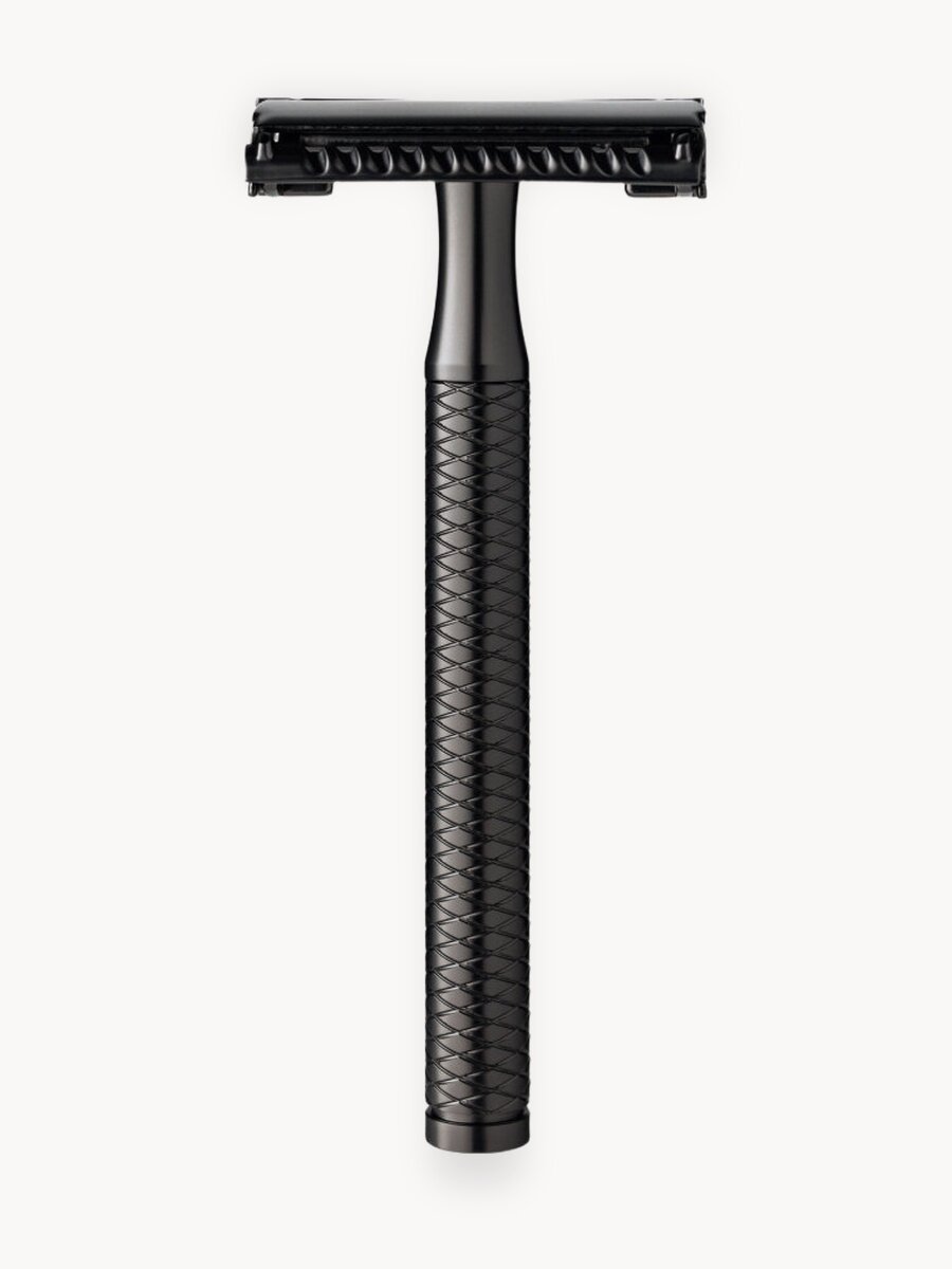 Премиальный Т-образный бритвенный станок REBEL BARBER, Space Gray