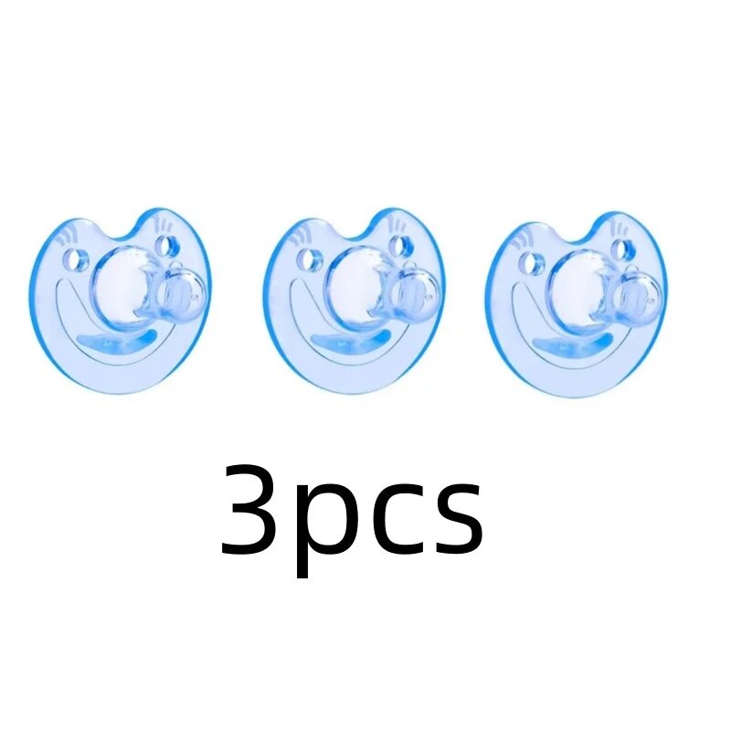 Силиконовые соски для младенцев Blue 3pcs