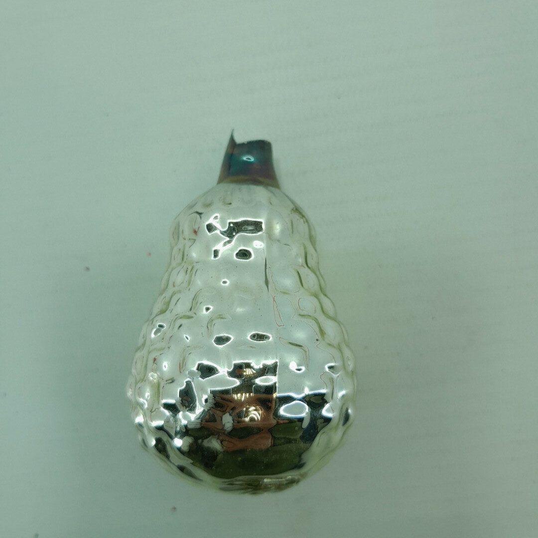 Ёлочная игрушка "Фрукт". СССР.