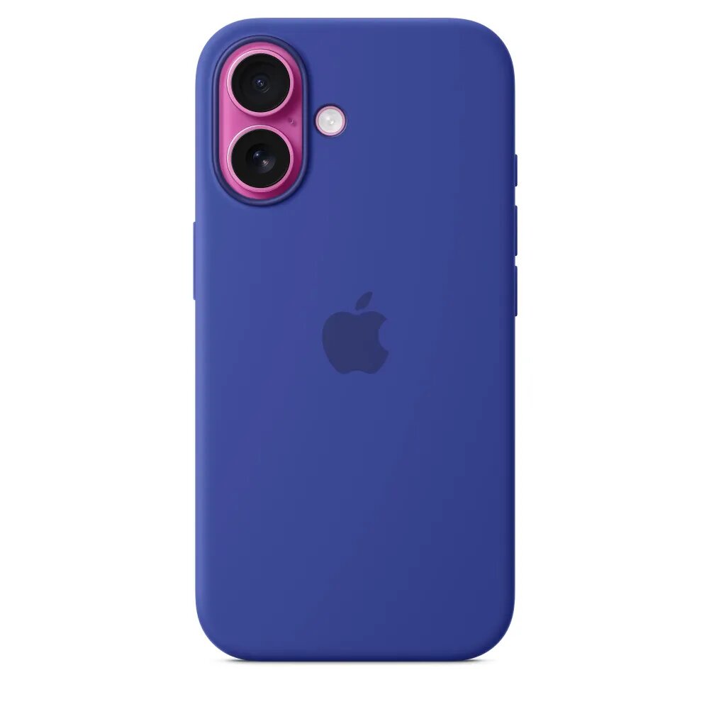 Чехол силиконовый Ультрамариновый на модель телефона Iphone 16