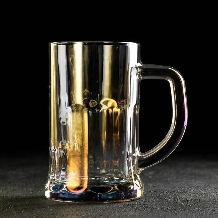 Кружка для пива "Ладья" ;330мл ; D74, H150мм. — фото 1