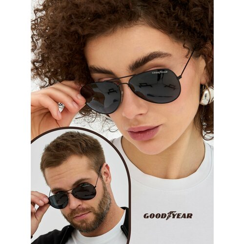 Солнцезащитные очки Goodyear зеленый серый 1388₽